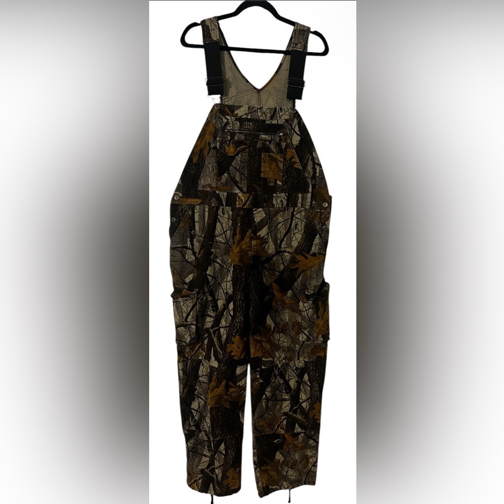 10x Outdoor Bib Overalls Realtree Hardwood 42 Regular Camouflage Hunting